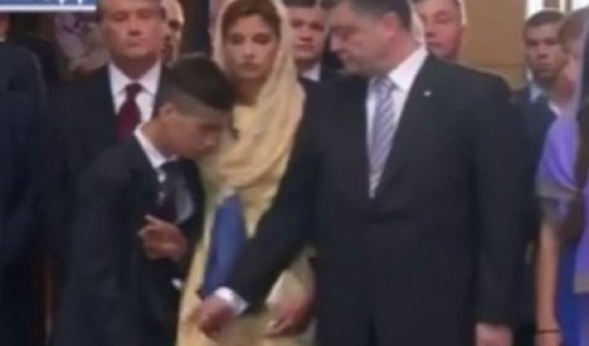 Prezident oğlunun ürəyi getdi - VİDEO