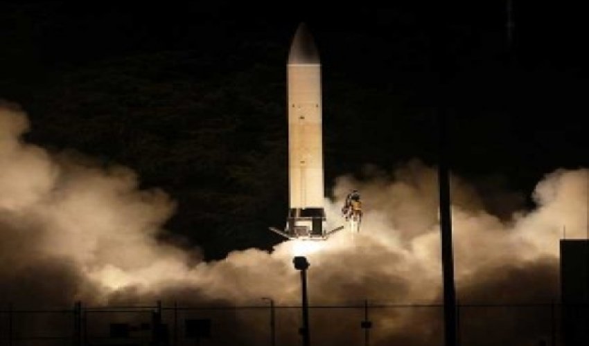 U.S. army hypersonic weapon blows up after take off U.S. army hypersonic weapon blows up after take off