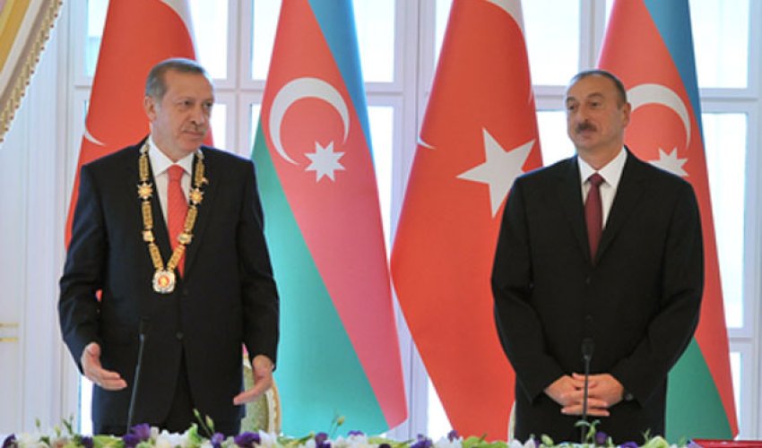 Ərdoğana “Heydər Əliyev” ordeni verildi - FOTOLAR