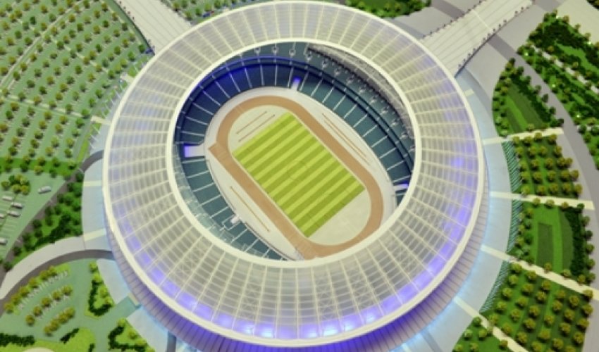 Milli Stadion görüntüləri- VİDEO Milli Stadion görüntüləri- VİDEO
