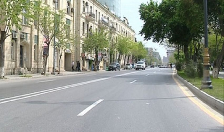 Bakının mərkəzi küçələrindən biri təmirə bağlanır Bakının mərkəzi küçələrindən biri təmirə bağlanır