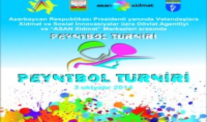 Bakıda Peyntbol Turniri