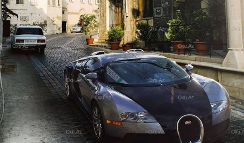 «Bugatti Veyron» за миллион в Баку - ФОТО «Bugatti Veyron» за миллион в Баку - ФОТО