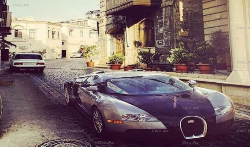 Multi-million dollar Bugatti seen in Baku Multi-million dollar Bugatti seen in Baku