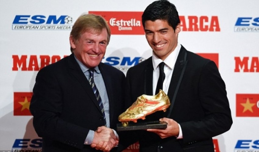 Suarez dedicates Golden Shoe award to former Liverpool