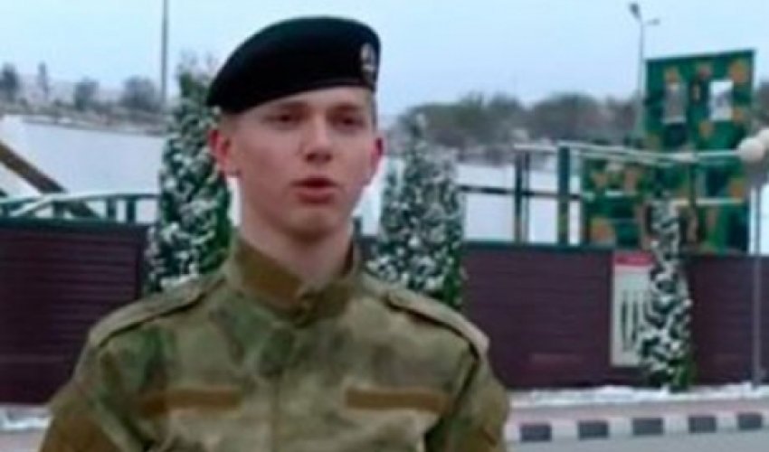 Alla Puqaçovanın nəvəsi "Allahu-əkbər" deyib silaha sarıldı - VİDEO