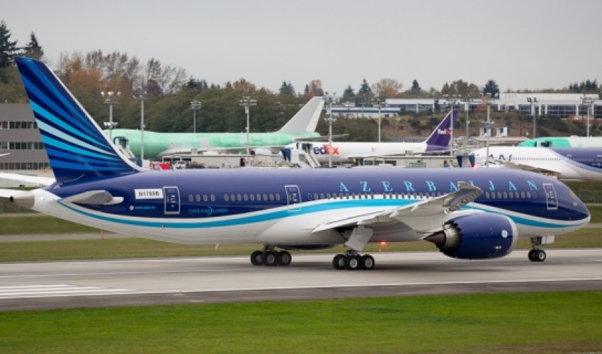 Azal's first Boeing 787 makes first appearance Azal's first Boeing 787 makes first appearance