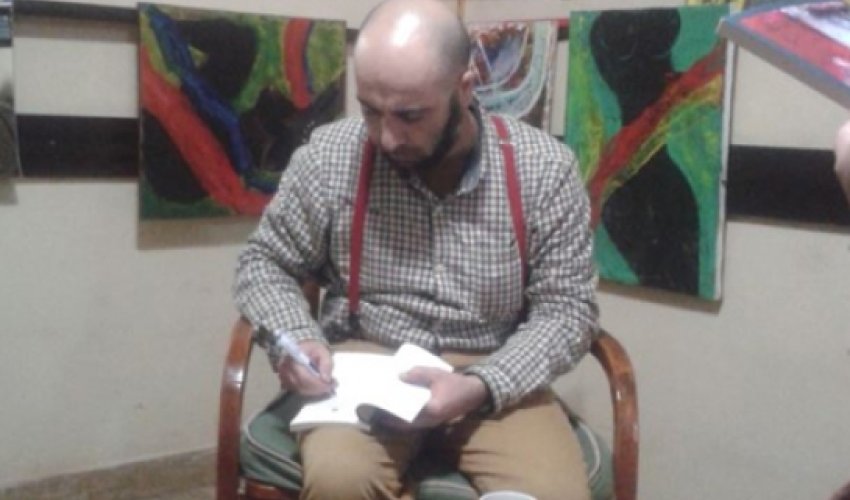 Seymur Baycan yeni romanını təqdim etdi - FOTO Seymur Baycan yeni romanını təqdim etdi - FOTO