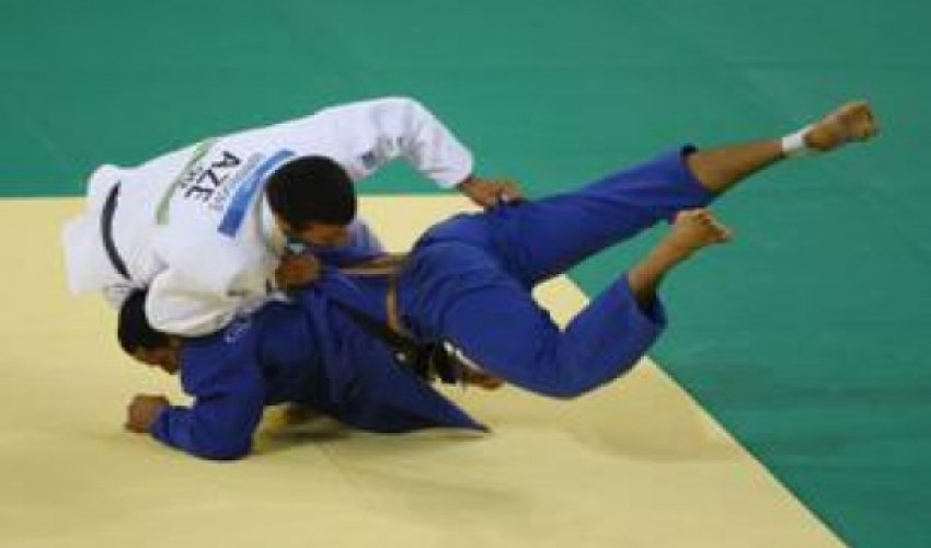 Qurbanli wins gold at Slovenia judo tournament