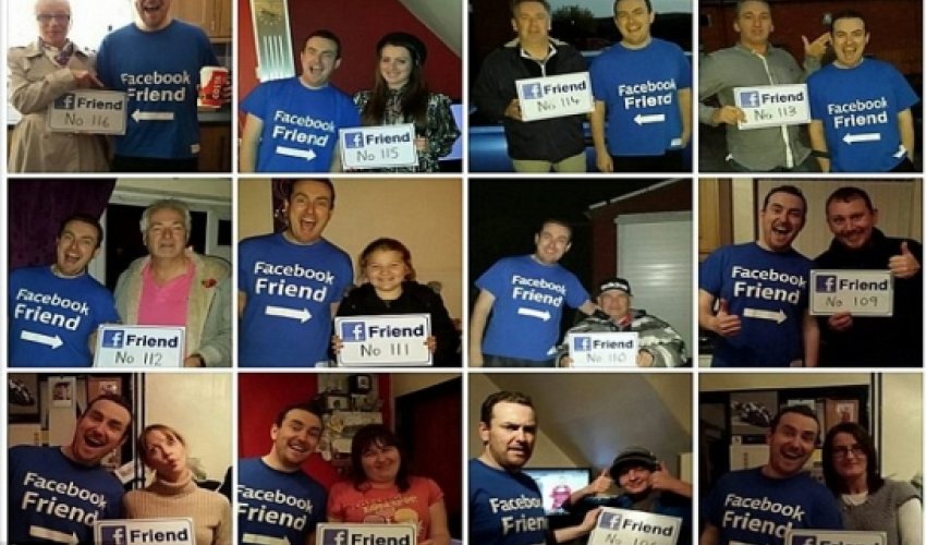 Youth worker embarks on year-long mission to meet his Facebook friends Youth worker embarks on year-long mission to meet his Facebook friends