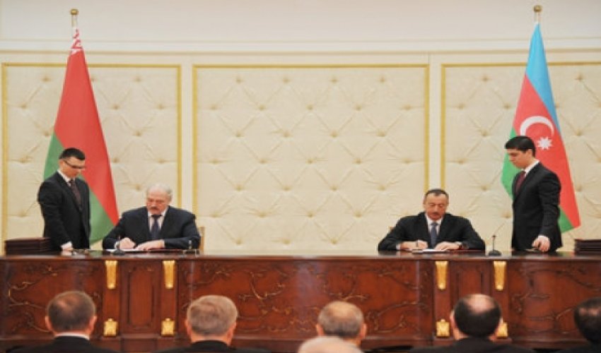 Azerbaijan, Belarus sign bilateral documents Azerbaijan, Belarus sign bilateral documents