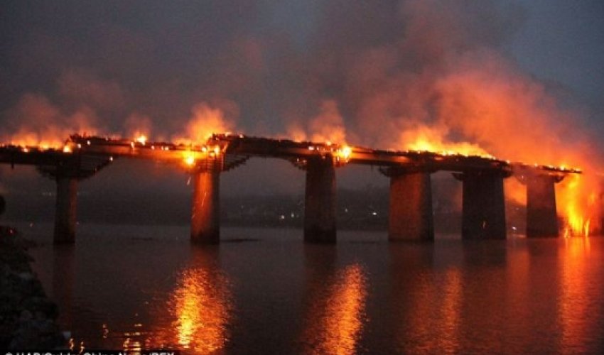 Longest covered bridge in Asia is destroyed after massive fire Longest covered bridge in Asia is destroyed after massive fire