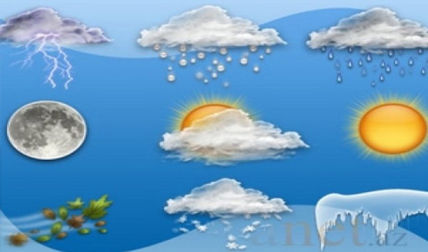 No precipitation expected in Azerbaijan on Monday