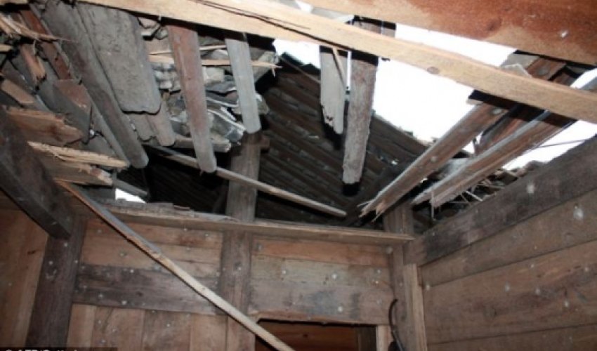 Man claims rocket crashed through the roof of his house Man claims rocket crashed through the roof of his house