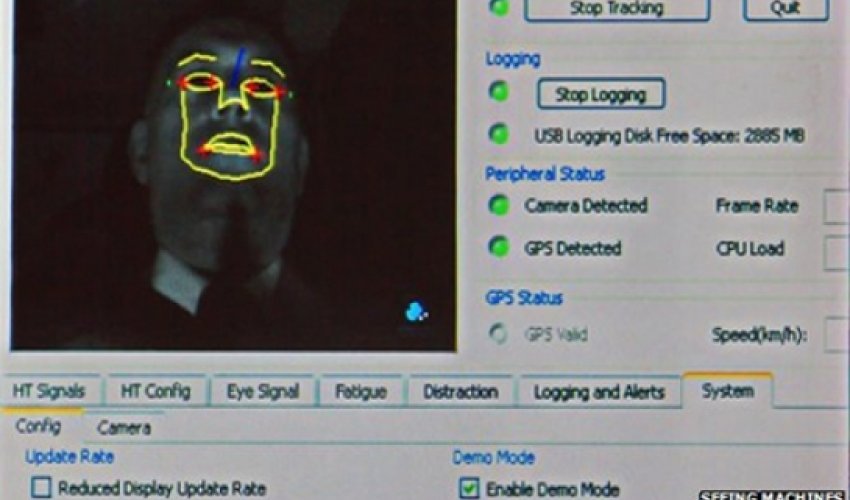 Coach crash eye tracker tested Coach crash eye tracker tested