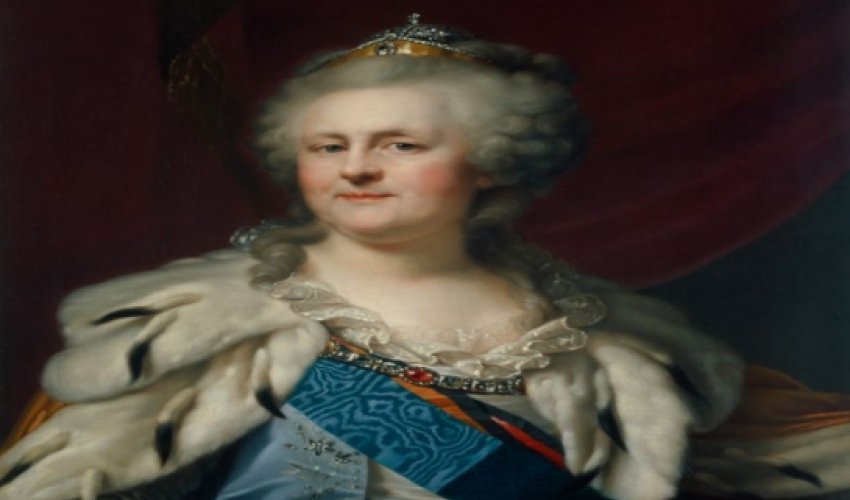 18th painting of Catherine the Great spots an uncanny similarity to David Cameron