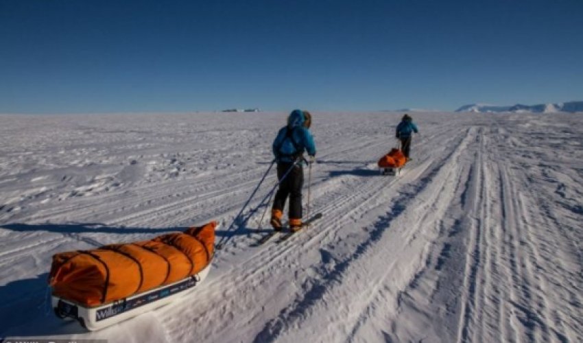 The teenager taking on Antarctica - VIDEO The teenager taking on Antarctica - VIDEO