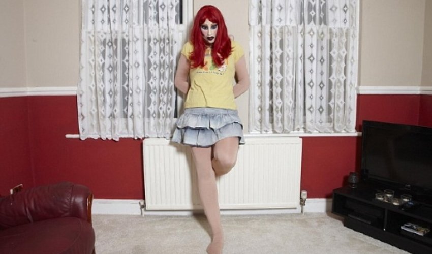Documentary reveals secrets of men who dress up as rubber dolls