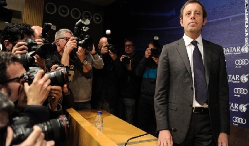 Barcelona president Sandro Rosell resigns amid Neymar row