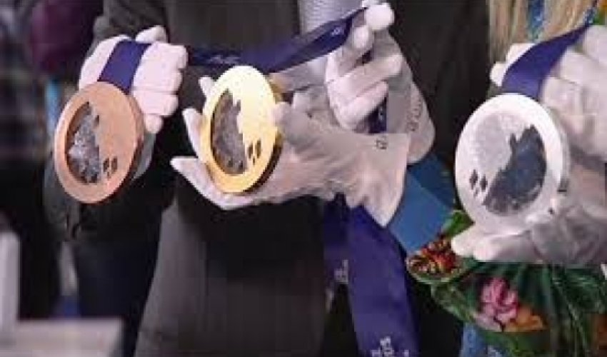 Olympic medals arrive in Sochi