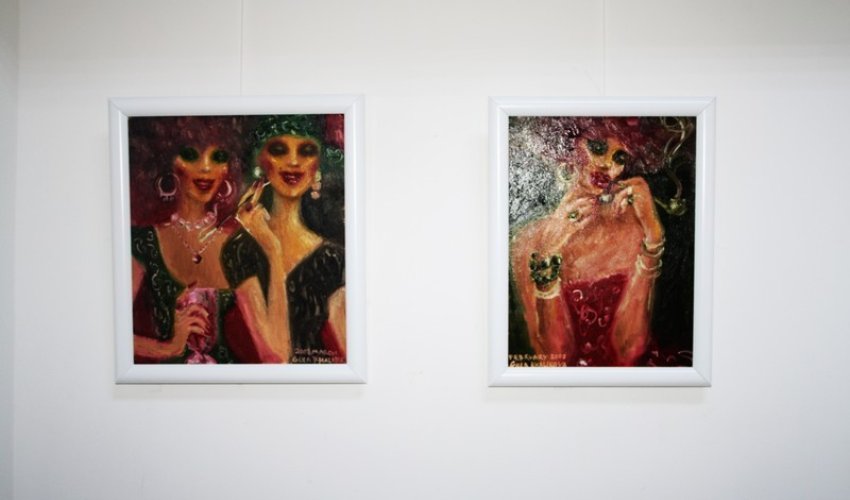 Images of Club Girls in the Works by Gulnara Khalykova - PHOTO