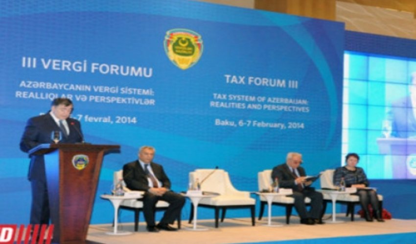 Baku hosts 3rd Azerbaijani tax system forum Baku hosts 3rd Azerbaijani tax system forum