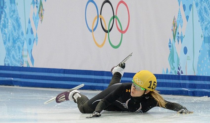 This is what it looks like when an Olympian's medal dreams disappear - PHOTO