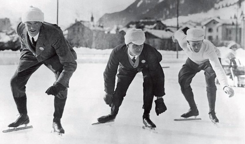 What athletes looked like in the first ever Winter Olympics in 1924 - PHOTO