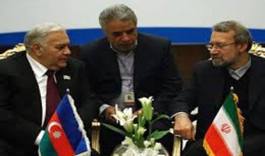Azeri, Iranian parliament speakers discuss ties Azeri, Iranian parliament speakers discuss ties