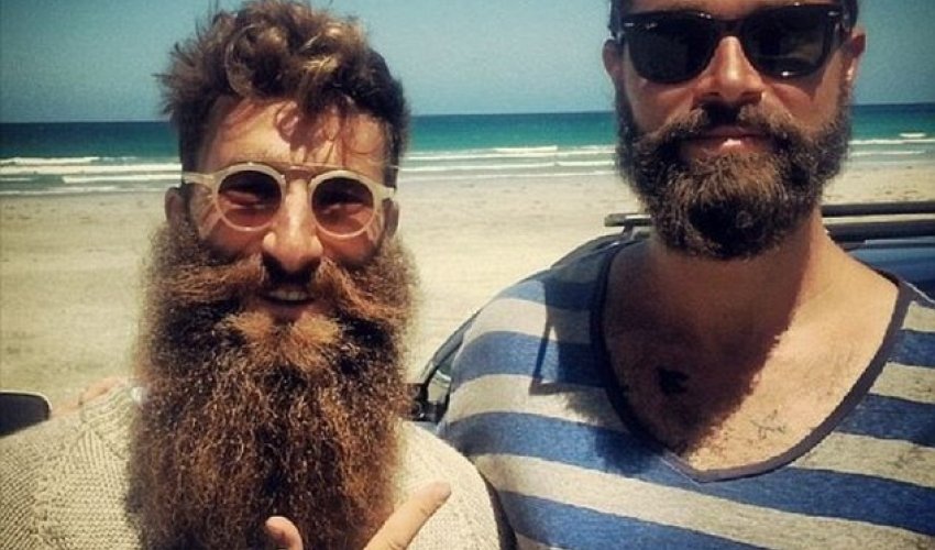 The man who's selling his beard for $1million - PHOTO The man who's selling his beard for $1million - PHOTO