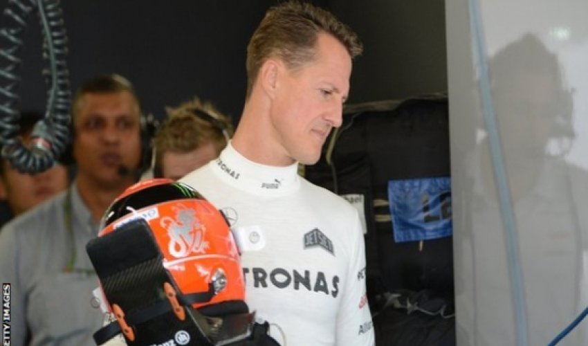 Schumacher condition shows 'encouraging signs'