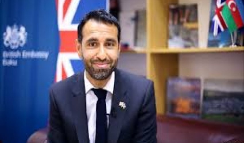 UK's Azerbaijan Envoy Irfan Siddiq on events in Ukraine UK's Azerbaijan Envoy Irfan Siddiq on events in Ukraine