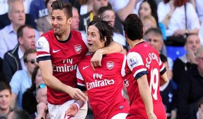 Rosicky rocket settles derby in Arsenal's favour