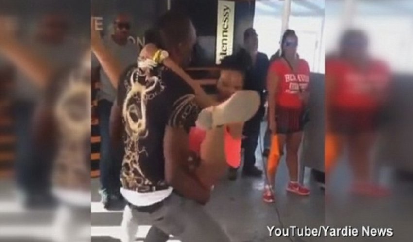 WARNING GRAPHIC: Usain Bolt 'daggers' a girl in Trinidad - VIDEO