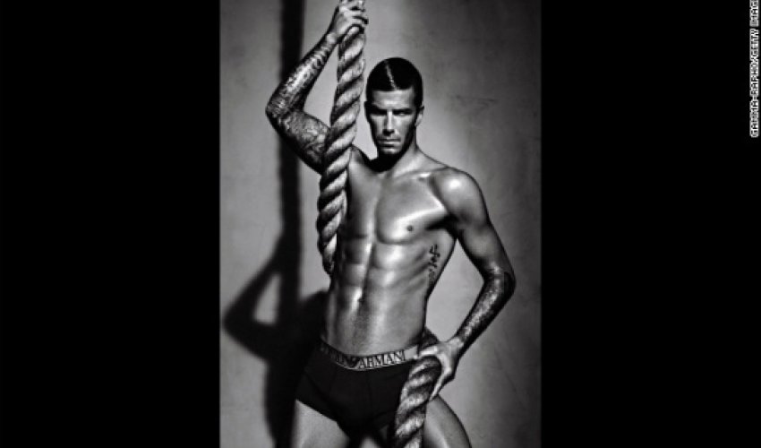 Beckham named 'No. 1 underwear model' - PHOTO