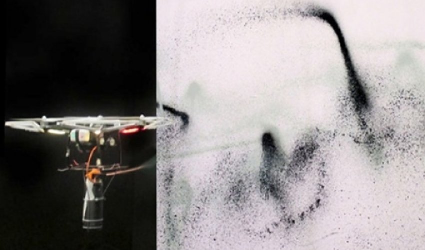 Spraycopter: the drone that does graffiti - VIDEO