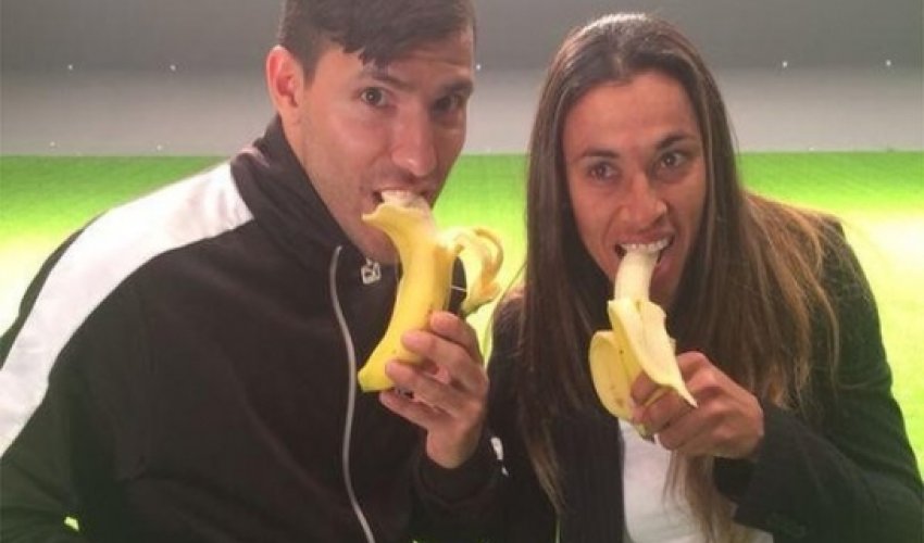 Dani Alves: Barcelona player backed by banana-eating stars