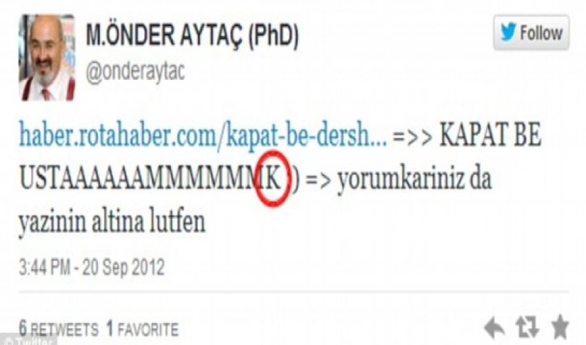 Turkish journalist jailed for 10 months for a 'typo' on Twitter Turkish journalist jailed for 10 months for a 'typo' on Twitter