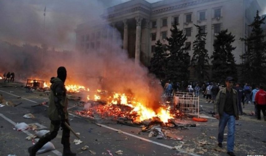 Dozens killed in Odessa fire amid clashes Dozens killed in Odessa fire amid clashes