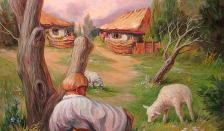 Dünyanı heyrətləndirən rəssamın möhtəşəm əsərləri - FOTOLAR
