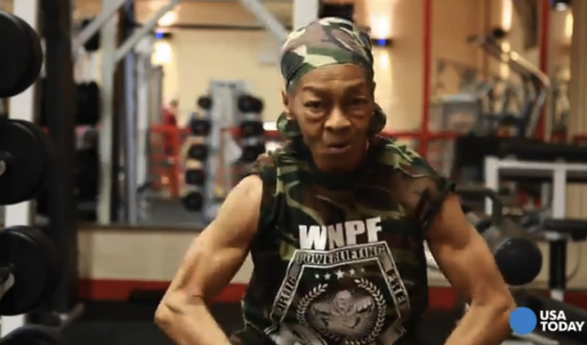 This 77-year-old weightlifting grandmother is just incredible