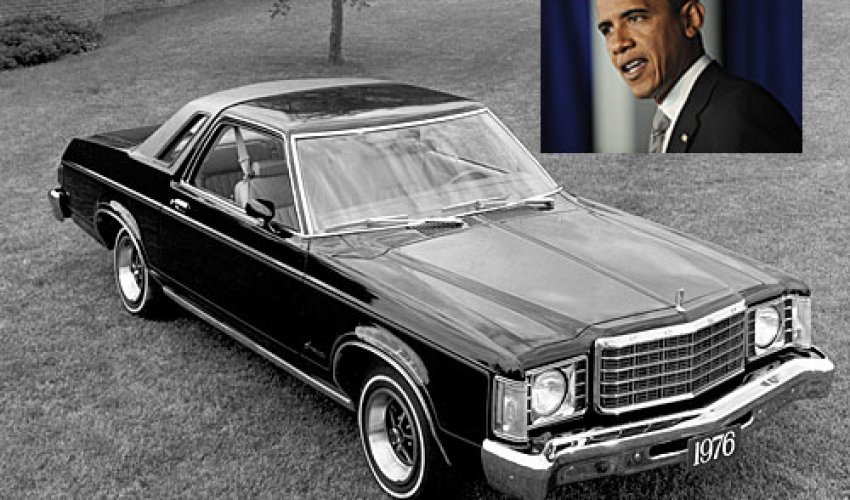 Obamanın ilk avtomobili - Foto