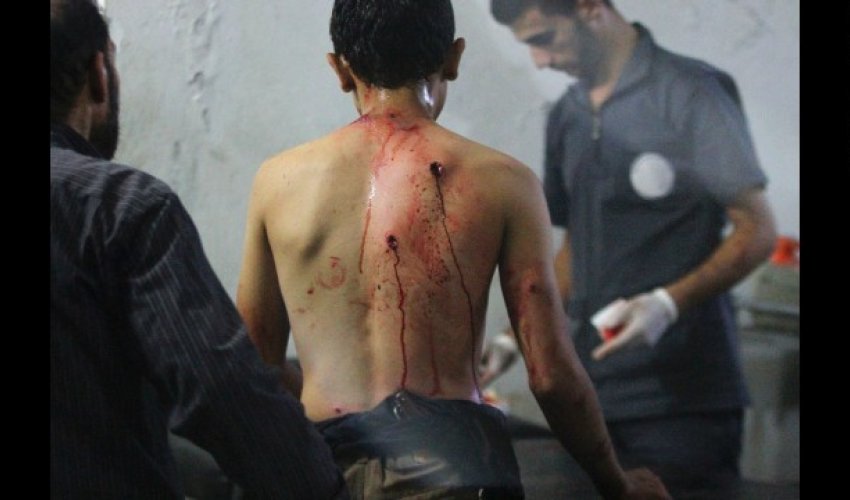 Syrian civil war in 2014