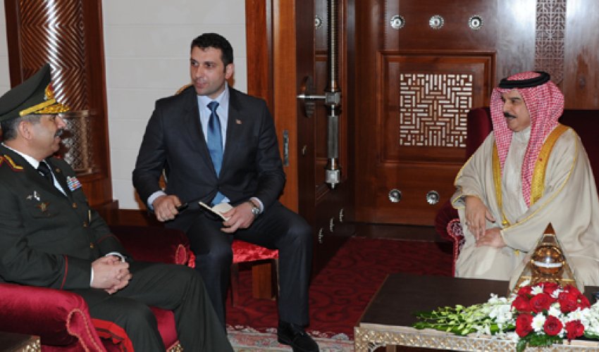 Zakir Həsənovun kralla görüşündən FOTOLAR