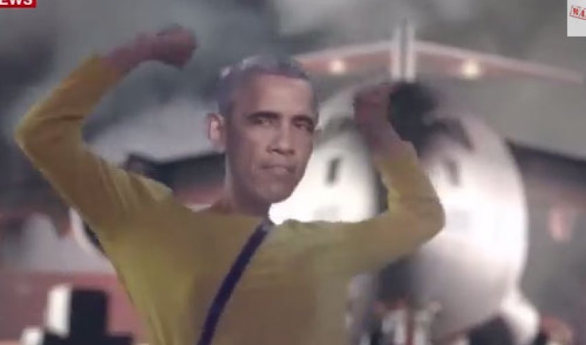 Obama bu hərəkətləri ilə interneti Obama bu hərəkətləri ilə interneti