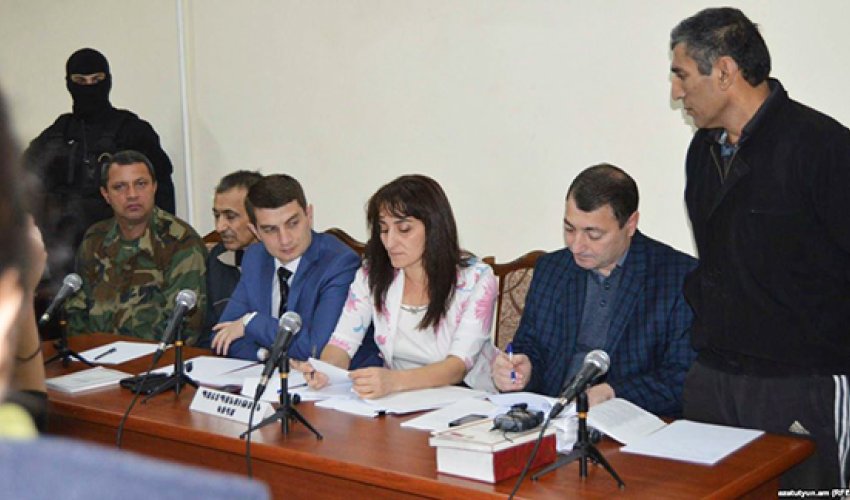 Two Azerbaijanis convicted in show trial in occupied Karabakh