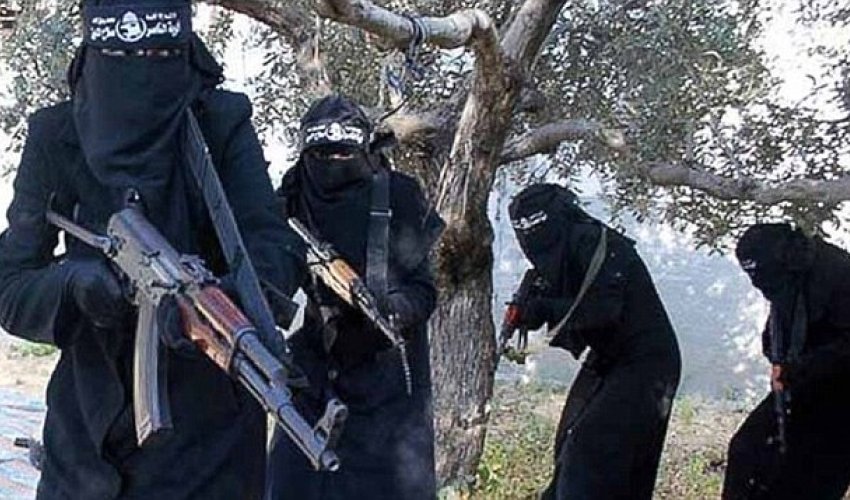 All-female Islamic State police squad tortured new mother with spiked clamp device All-female Islamic State police squad tortured new mother with spiked clamp device