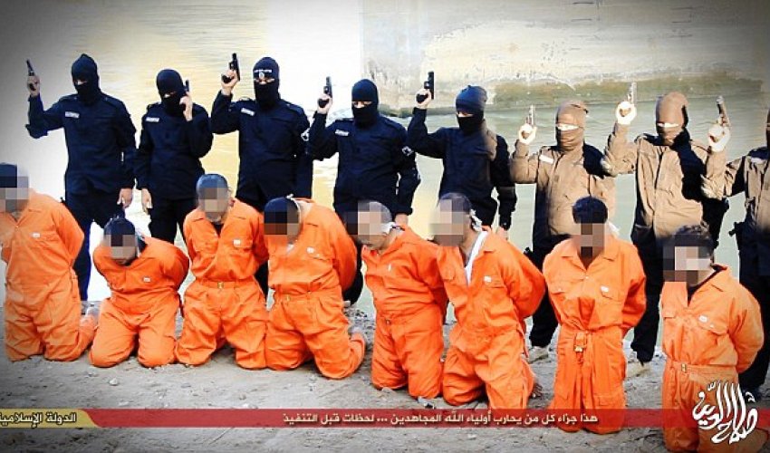 ISIS release footage of brave Iraqi police officers who infiltrated the Islamist group