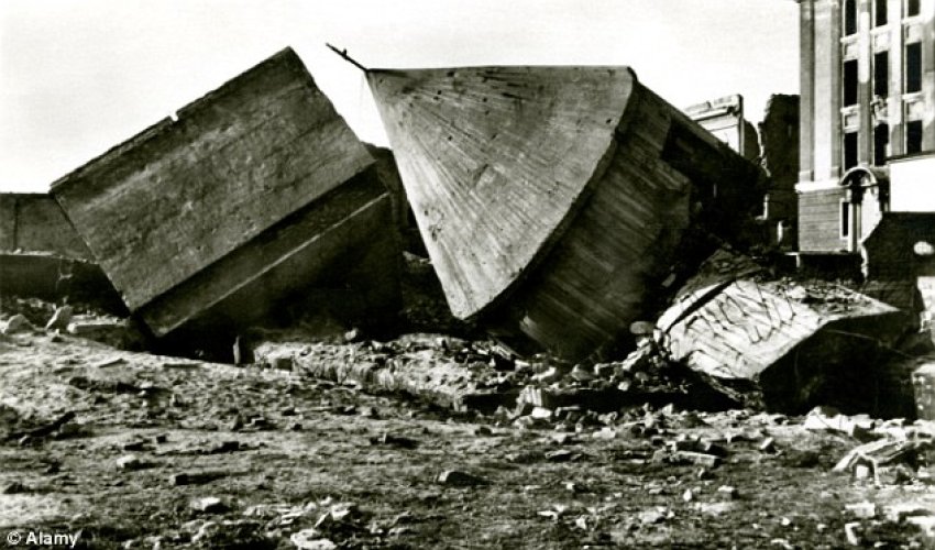 Bunker where Adolf Hitler and Eva Braun committed suicide to be re-built for tourists