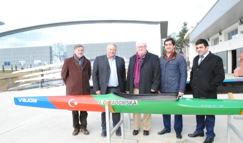 EOC members praise progress on Baku 2015 Games venue EOC members praise progress on Baku 2015 Games venue